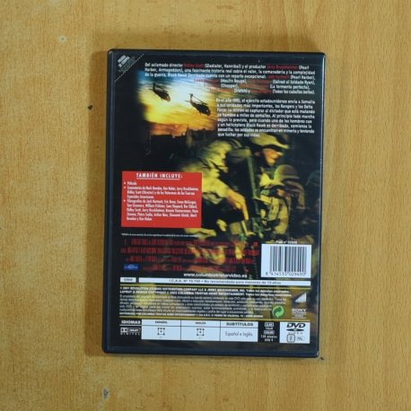 BLACK HAWK DERRIBADO - DVD