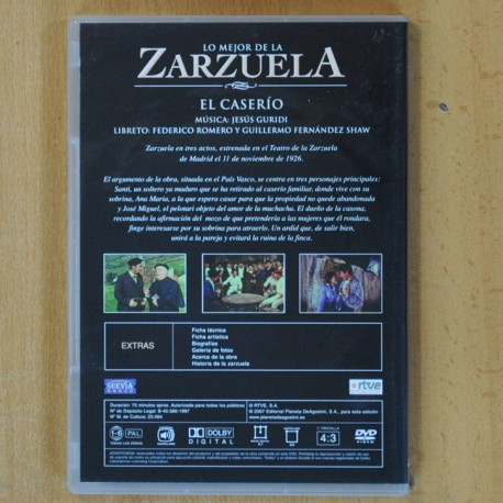 EL CASERIO - DVD