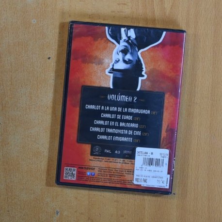 LOS MEJORES CORTOS DE CHARLES CHAPLIN VOLUMEN 2 - DVD