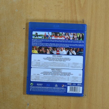NIÑOS GRANDES / NIÑOS GRANDES 2 - BLURAY