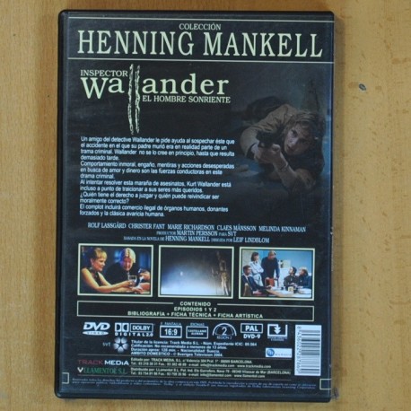 INSPECTOR WALLANDER EL HOMBRE SONRIENTE - DVD