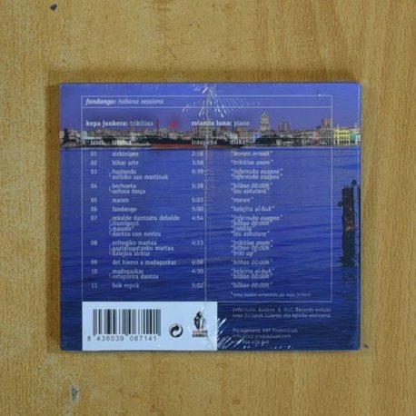 KEPA JUNKERA + ROLANDO LUNA - FANDANGO - CD