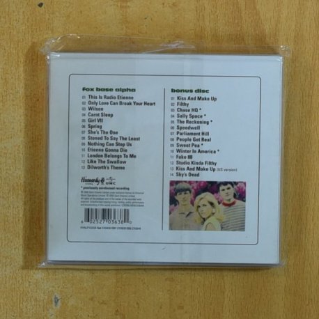 SAINT ETIENNE - FOX BASE ALPHA - CD