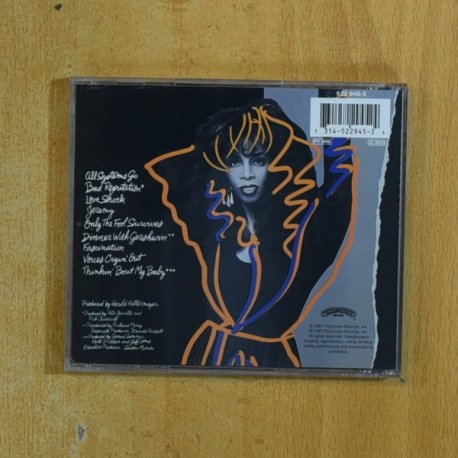 DONNA SUMMER - ALL SYSTEMS GO - CD