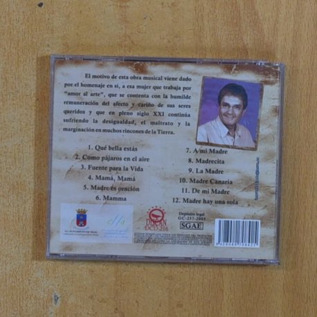 HERIBERTO ZERPA - MADRE - CD