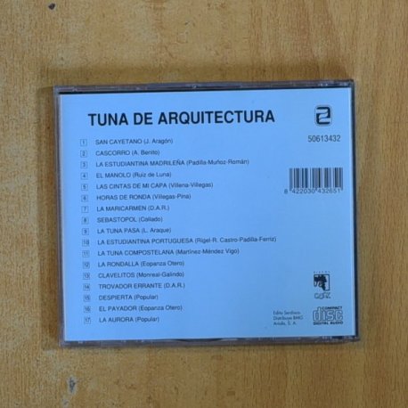 VARIOS - TUNA DE ARQUITECTURA DE MADRID - CD