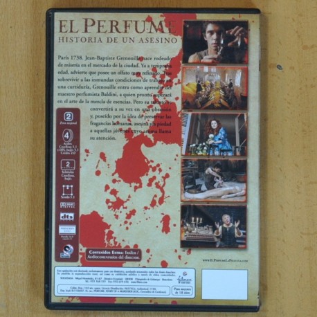 EL PERFUME HISTORIA DE UN ASESINO - DVD