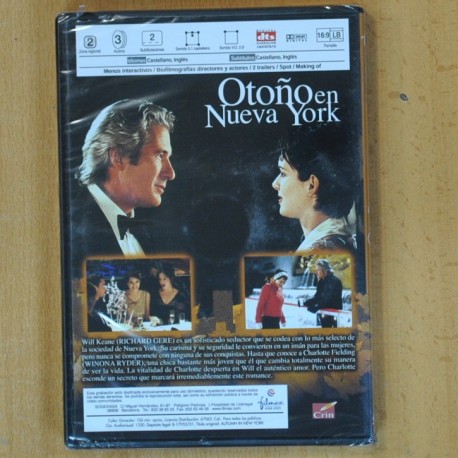 OTOÑO EN NUEVA YORK - DVD