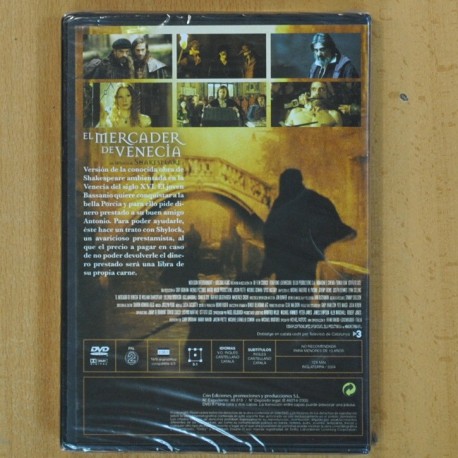EL MERCADER DE VENECIA - DVD