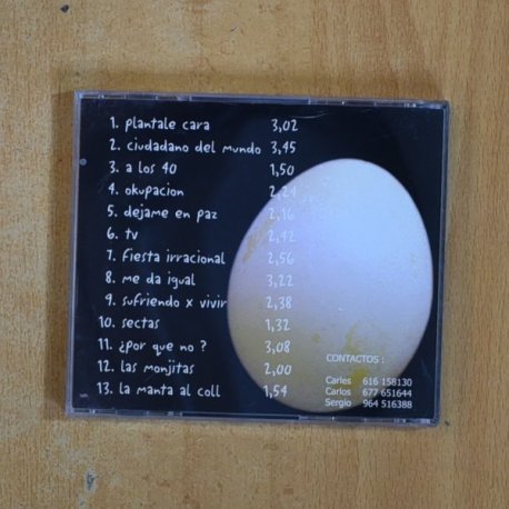 JYS - MANDA GUEVOS - CD