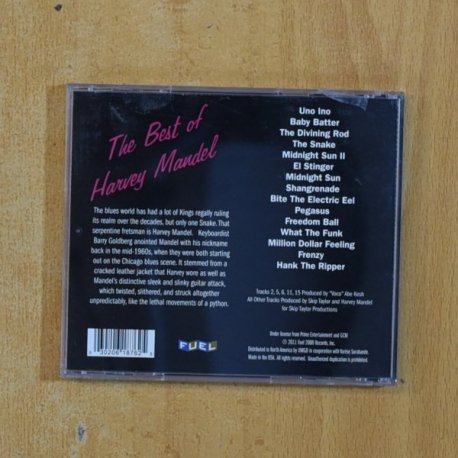 HARVEY MANDEL - THE BEST OF HARVEY MANDEL - CD
