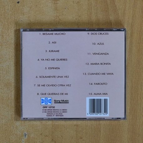 ANA MARIA GONZALEZ - A RITMO DE BOLERO - CD