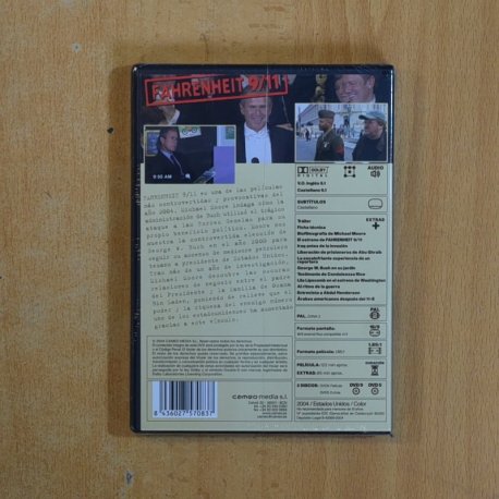 FAHRENHEIR 9 / 11 - DVD