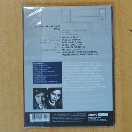 LE QUAI DES BRUMES - DVD
