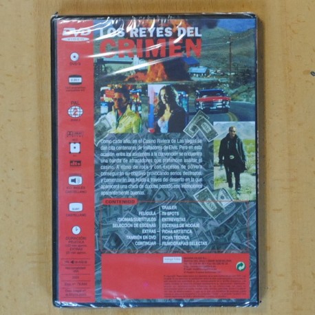 LOS REYES DEL CRIMEN 3000 MILLAS AL INFIERNO - DVD