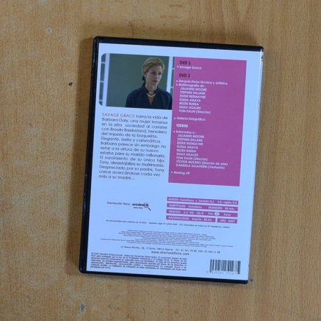 SAVAGE GRACE - DVD