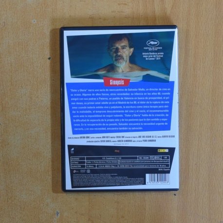 DOLOR Y GLORIA - DVD