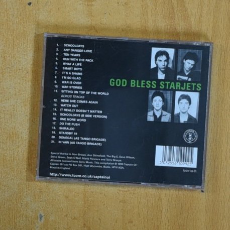 STARJETS - GOD BLESS - CD