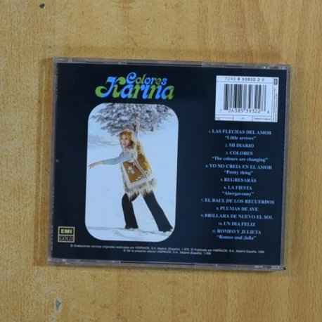 KARINA - COLORES - CD