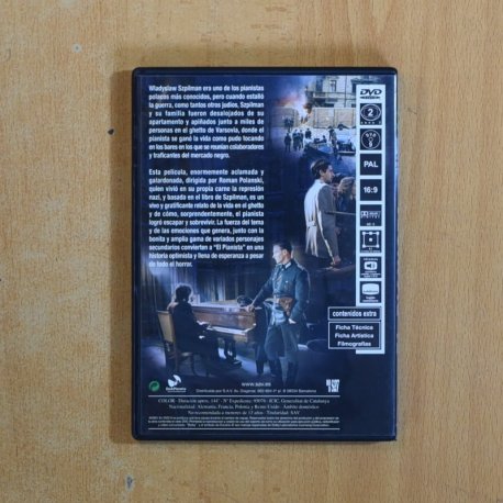 EL PIANISTA - DVD