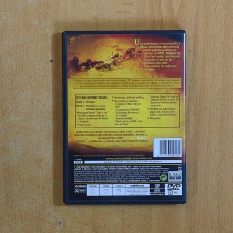 LAWRENCE DE ARABIA - DVD