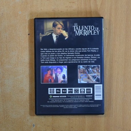 EL TALENTO DE MR RIPLEY - DVD