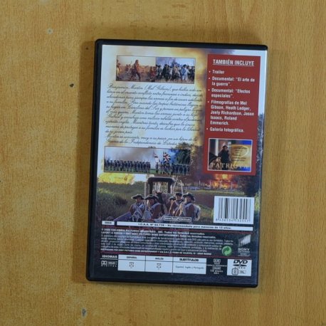 EL PATRIOTA - DVD