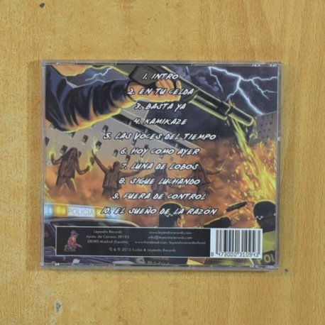 CICLON - FUERA DE CONTROL - CD