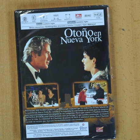OTOÑO EN NUEVA YORK - DVD