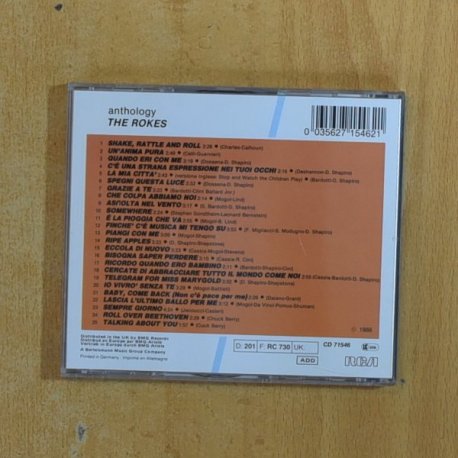 THE ROKES - FLASHBACK - CD