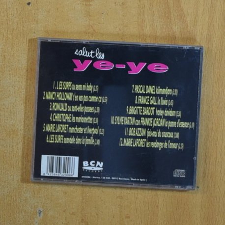 VARIOS - SALUT LES YE YE - CD