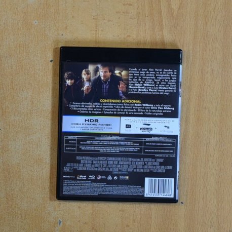JUMANJI 4K - BLURAY