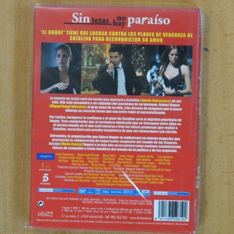 SIN TETAS NO HAY PARAISO - 2 TEMPORADA 1 PARTE - DVD