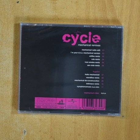 CYCLE - MECHANICAL REMIXES - CD