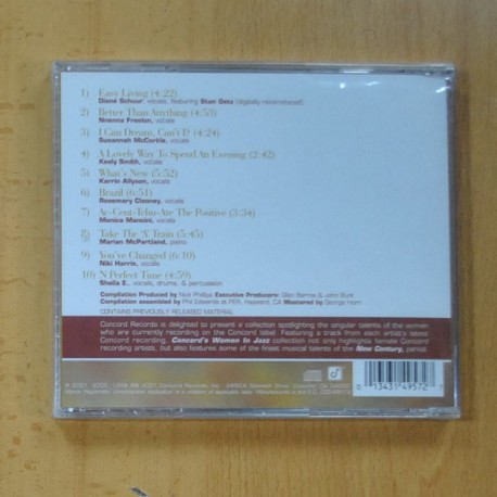 VARIOS - WOMEN IN JAZZ - CD