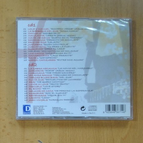 VARIOS - DE AYER A HOY EL MEJOR FLAMENQUITO - 2 CD