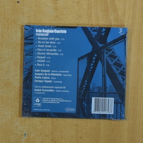 IVAN SAN JUAN CUARTETO - FRIENDSHIP - CD