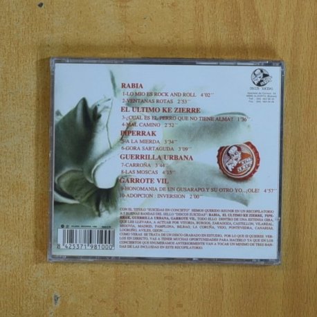 VARIOS - SUICIDAS EN CONCIERTO - CD