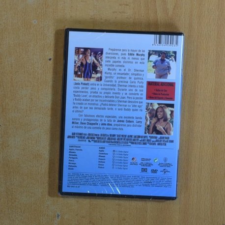 EL PROFESOR CHIFLADO - DVD