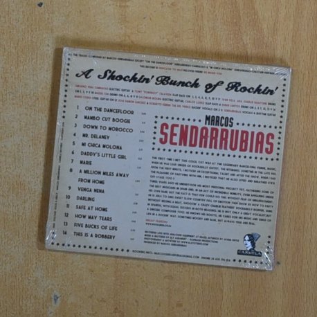 MARCOS SENDARRUBIAS - HIGH VOLTAGE ROCK BILLY - CD
