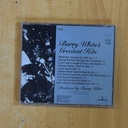 BARRY WHITE - GREATEST HITS - CD