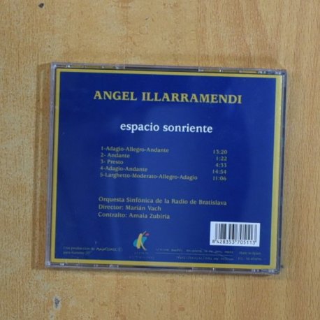 ANGEL ILLARRAMENDI - ESPACIO SONRIENTE - CD