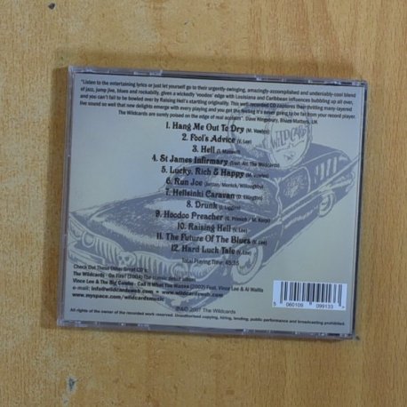 THE WILDCARDS - RAISINF - CD