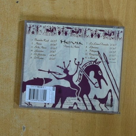 HEVIA - TIERRA DE NADIE - CD