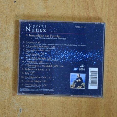 CARLOS NUÑEZ - A IRMANDADE DAS ESTRELAS - CD