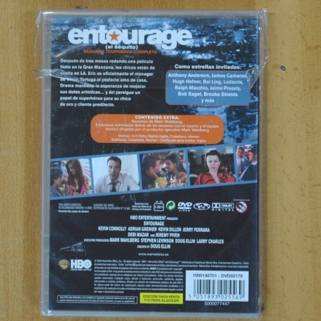 ENTOURAGE - SEGUNDA TEMPORADA - DVD