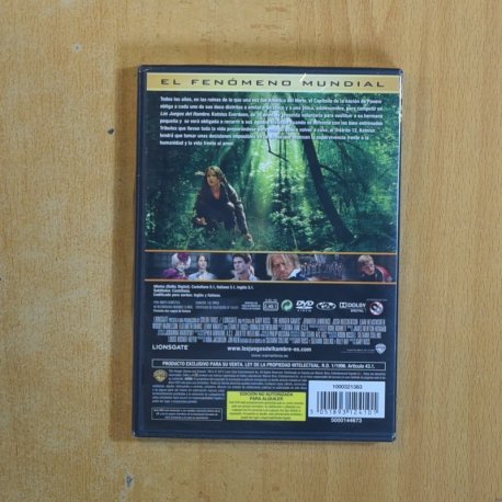 LOS JUEGOS DEL HAMBRE - DVD