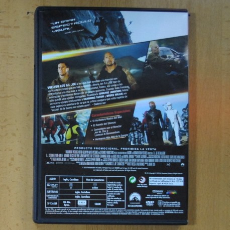 G.I. JOE LA VENGANZA - DVD