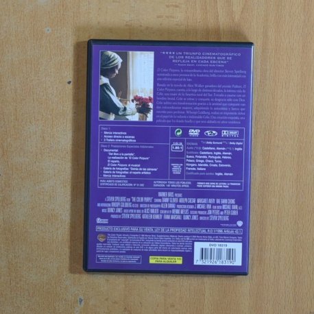 EL COLOR PURPURA - DVD