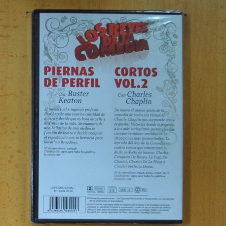 PIERNAS DE PERFIL / CHARLES CHAPLIN CORTOS VOL 2 - DVD